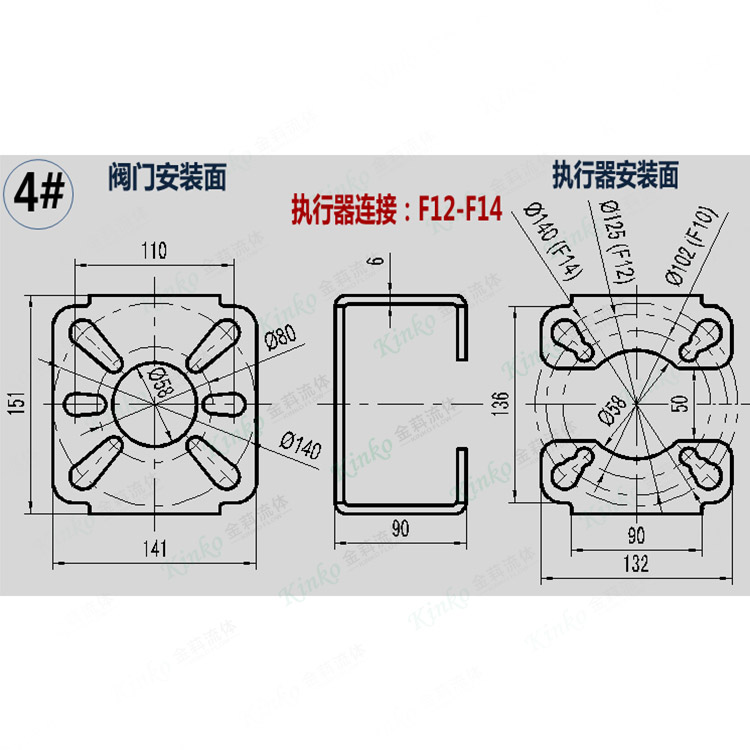 不锈钢支架-开口式