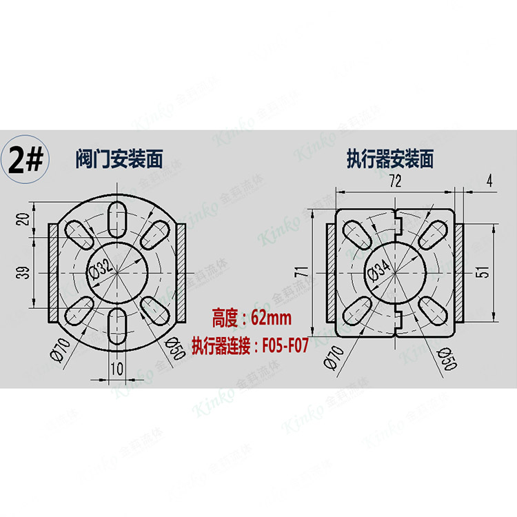 气动普通型支架